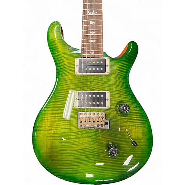 Used PRS Custom 24 ERIZA VERDE Solid Body Electric Guitar