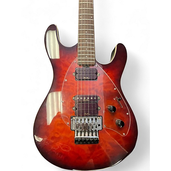 Used Ernie Ball Music Man Steve Morse Signature Y2D SOLAR FLARE Solid Body Electric Guitar