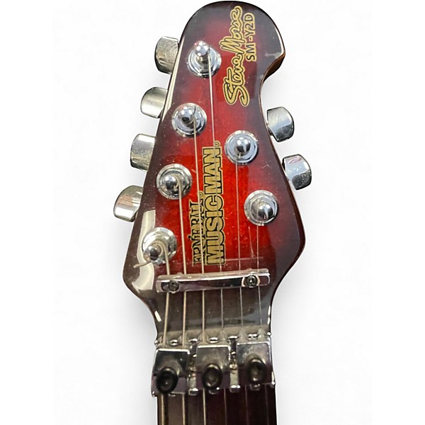 Used Ernie Ball Music Man Steve Morse Signature Y2D SOLAR FLARE Solid Body Electric Guitar