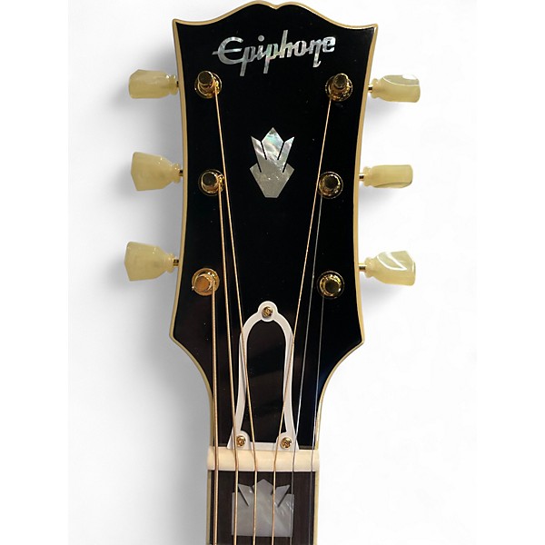 Used Epiphone J 200 1957 2 Color Sunburst Acoustic Electric Guitar