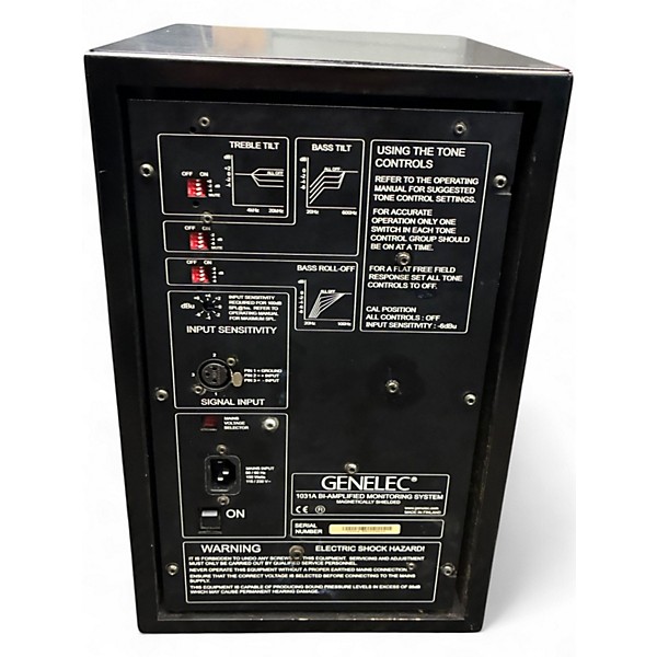 Used Genelec 1031A Powered Monitor