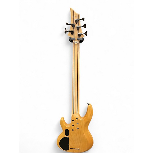 Used ESP LTD B205SM 5 String Natural Electric Bass Guitar