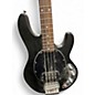 Used Sterling by Music Man Sub 4 Black Electric Bass Guitar
