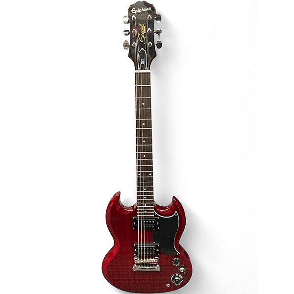 Used Epiphone SG Special Bolt On Red Solid Body Electric Guitar