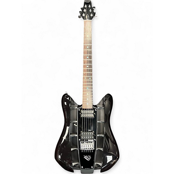 Used RKS Dark Star Electric guitar Black Hollow Body Electric Guitar
