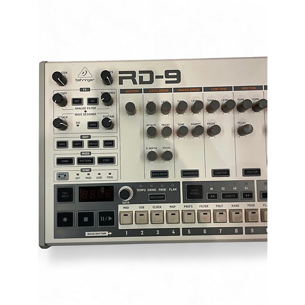 Used Behringer RHYTHM DESIGNER RD-9 Drum Machine