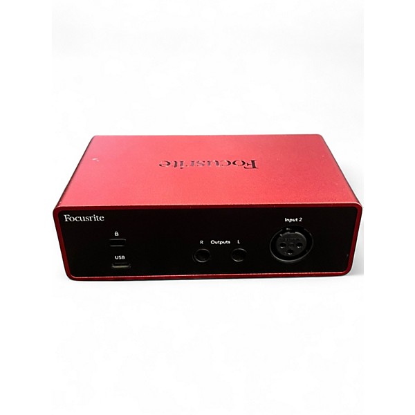 Used Focusrite Scarlett Solo Gen 4 Audio Interface