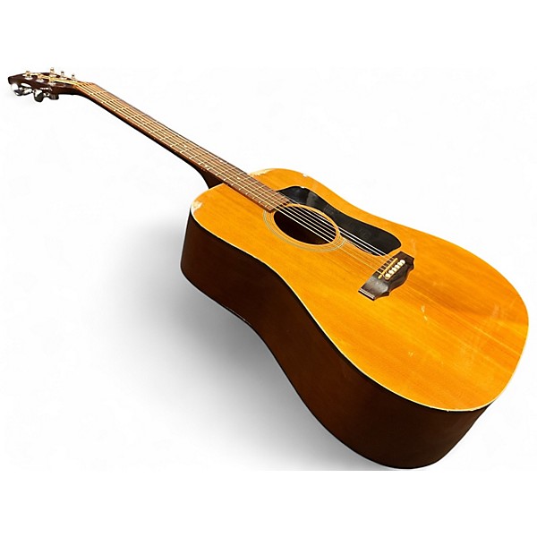 Vintage 1980s Guild D25 Natural Acoustic Guitar