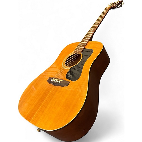 Vintage 1980s Guild D25 Natural Acoustic Guitar