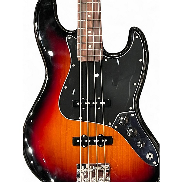 Used Fender American Professional Classic 3 Color Sunburst Electric Bass Guitar