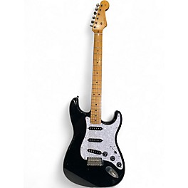 Used Fender STRATOCASTER Black Solid Body Electric Guitar