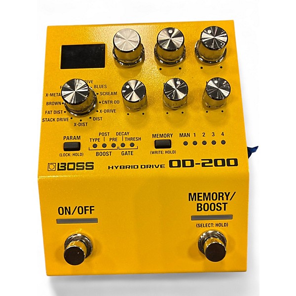Used BOSS OD200 Effect Pedal