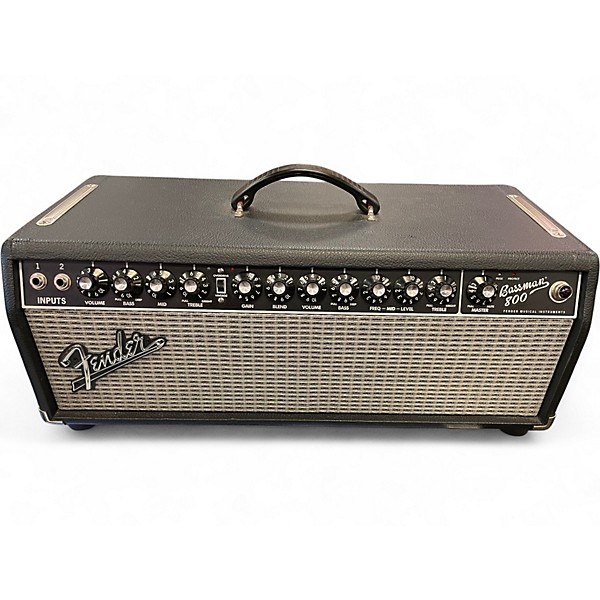 Used Fender BASSMAN 800W Guitar Amp Head