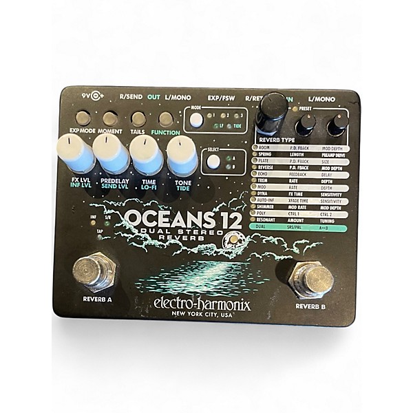 Used Electro-Harmonix oceans 12 Effect Pedal
