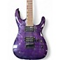 Used ESP LTD H200 TRANSPARENT PURPLE Solid Body Electric Guitar