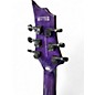Used ESP LTD H200 TRANSPARENT PURPLE Solid Body Electric Guitar