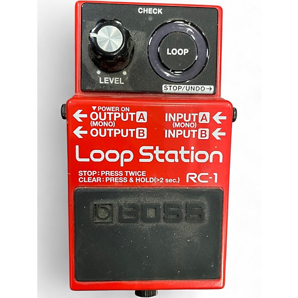 Used BOSS RC1 Loop Station Pedal