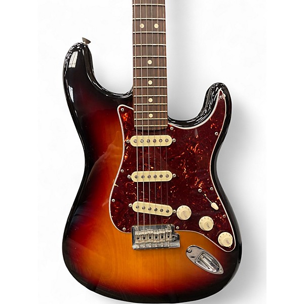 Used Fender American Professional II Stratocaster 3 Color Sunburst Solid Body Electric Guitar