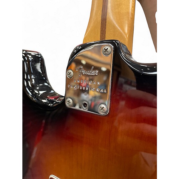 Used Fender American Professional II Stratocaster 3 Color Sunburst Solid Body Electric Guitar