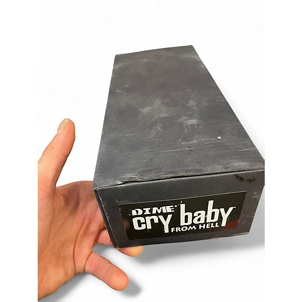 Used Dunlop Crybaby DB01B Dime Cry Baby From Hell Effect Pedal
