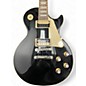 Used Gibson Les Paul Classic Black Solid Body Electric Guitar