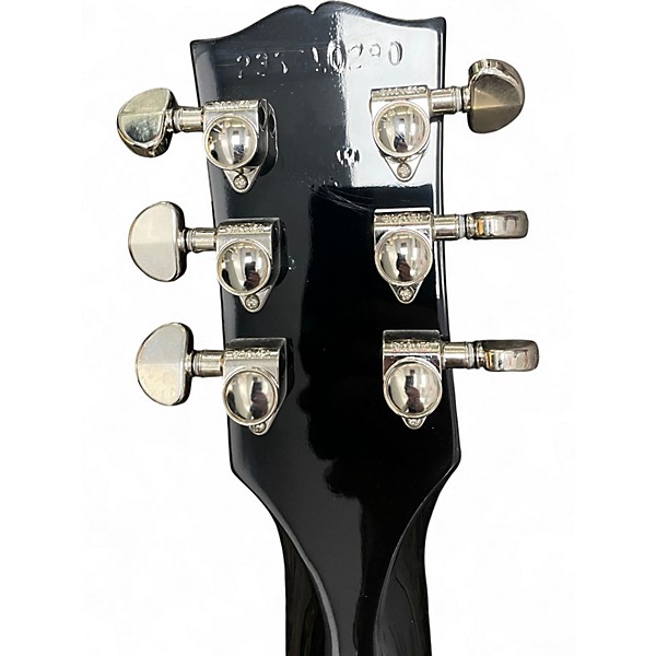 Used Gibson Les Paul Classic Black Solid Body Electric Guitar