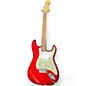 Used Fender Deluxe Stratocaster Candy Apple Red Solid Body Electric Guitar thumbnail