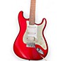 Used Fender Deluxe Stratocaster Candy Apple Red Solid Body Electric Guitar