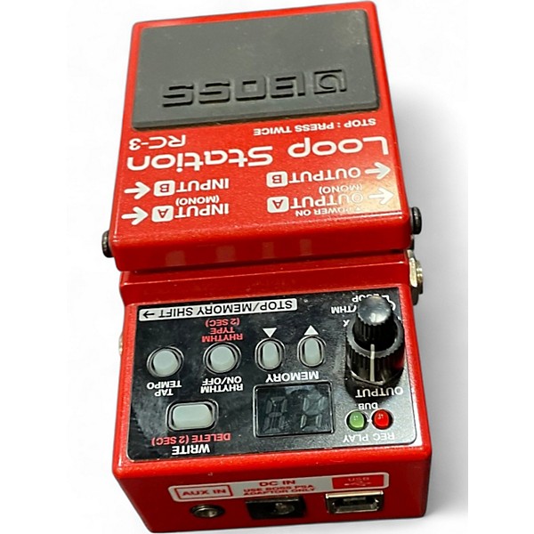 Used BOSS RC3 Loop Station Pedal