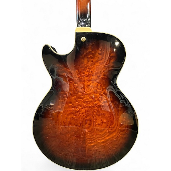 Used Ibanez AG95QA BURST Hollow Body Electric Guitar