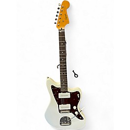 Used Squier Classic Vibe 60s Jazzmaster white Solid Body Electric Guitar