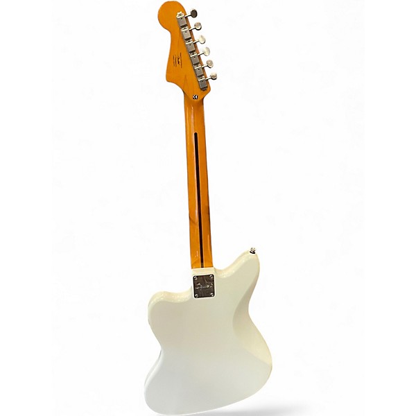 Used Squier Classic Vibe 60s Jazzmaster white Solid Body Electric Guitar