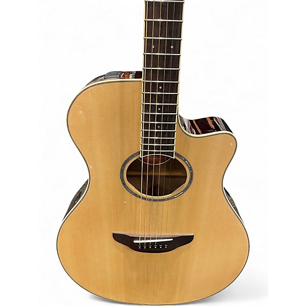 Used Yamaha APX600 Natural Acoustic Electric Guitar