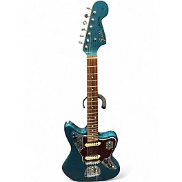 Used Fender Vintera 60s Jaguar Turquoise Solid Body Electric Guitar