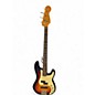 Used 2021 Fender American Elite Precision Bass 3 Color Sunburst Electric Bass Guitar