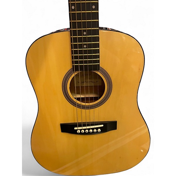 Used Johnson JG-610 Natural Acoustic Guitar