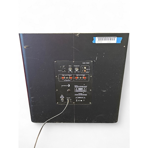 Used Dayton Audio SUB-1500 Powered Subwoofer