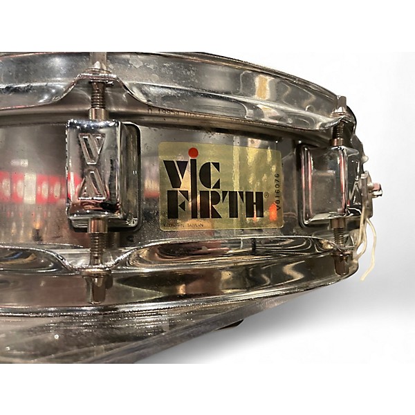 Used Vic Firth 14in Piccolo Snare Chrome Drum