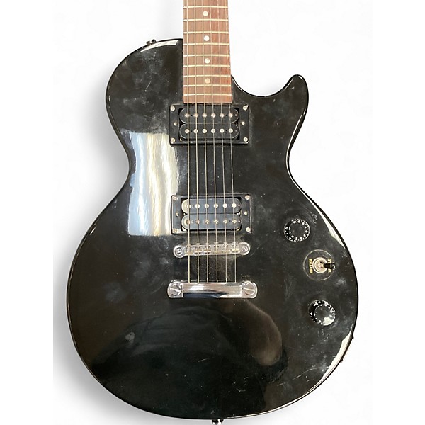 Used Epiphone Les Paul Special II Black Solid Body Electric Guitar