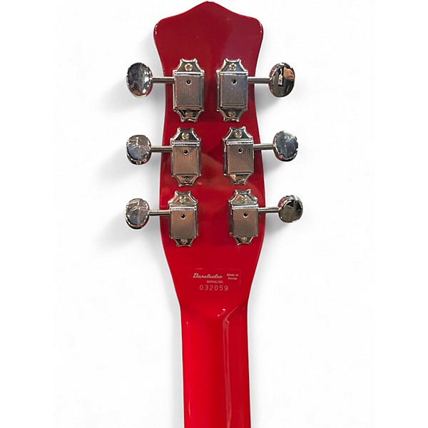 Used Danelectro 56 BARITONE RED METAL FLAKE Baritone Guitars