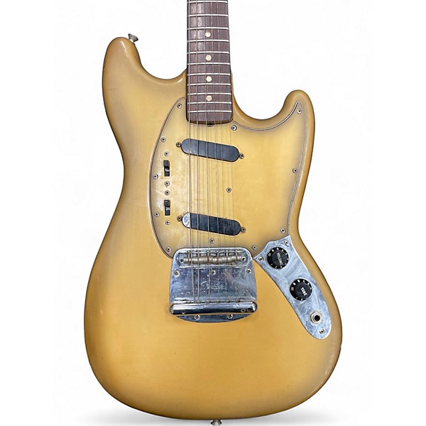 Vintage 1978 Fender Fender Mustang Antigua Solid Body Electric Guitar