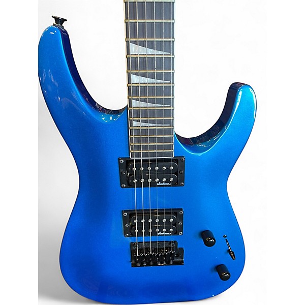 Used Jackson JS22 Dinky Jewel Blue Solid Body Electric Guitar