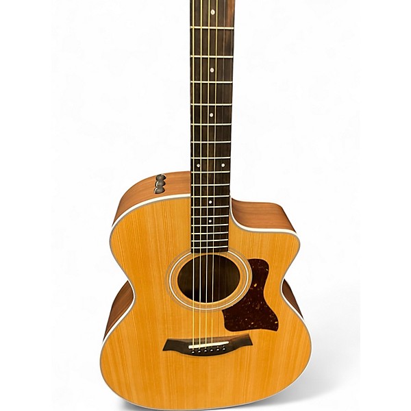 Used Taylor 214CE Natural Acoustic Electric Guitar