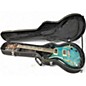 Used PRS Hollowbody II Piezo SE Peacock Blue Hollow Body Electric Guitar