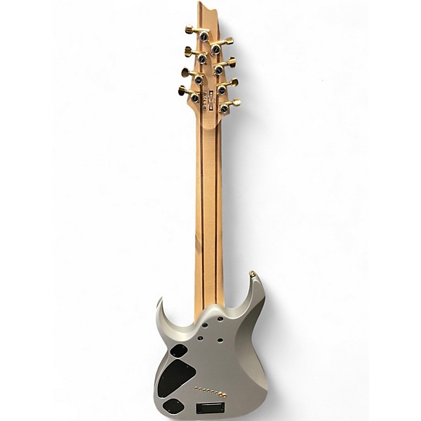 Used Ibanez RGDMS8 Silver Solid Body Electric Guitar