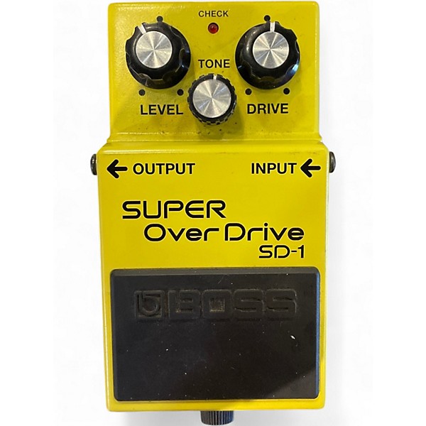 Used BOSS SD1 Super Overdrive Effect Pedal