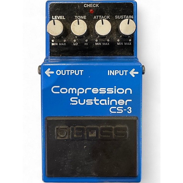 Used BOSS CS3 Compressor Sustainer Effect Pedal