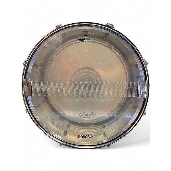 Used SONOR 14in FORCE 505 SNARE Chrome Drum
