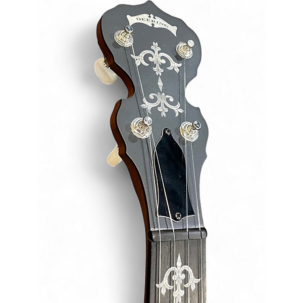 Used Deering Sierra 5 String Natural Banjo