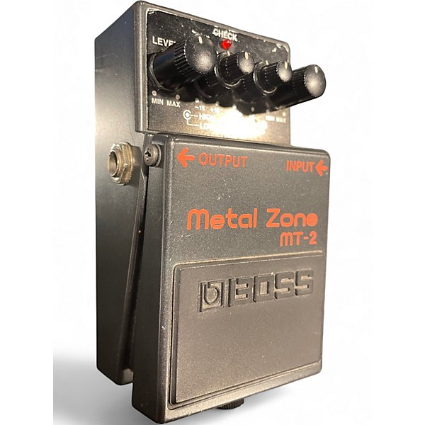Used BOSS MT2 Metal Zone Distortion Effect Pedal